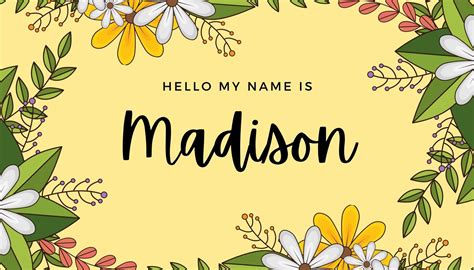 free name designs printable.